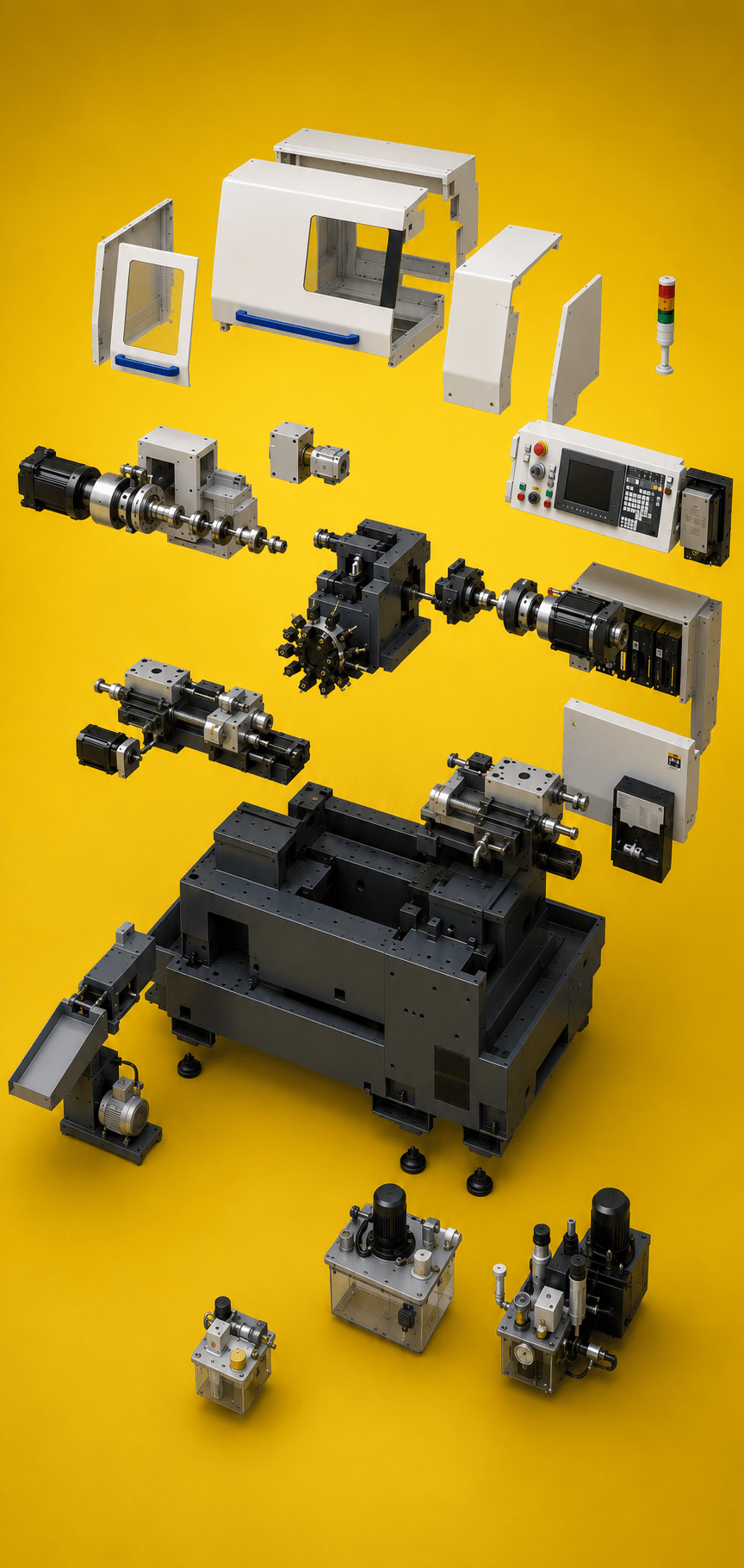 Yonar CNC lathe