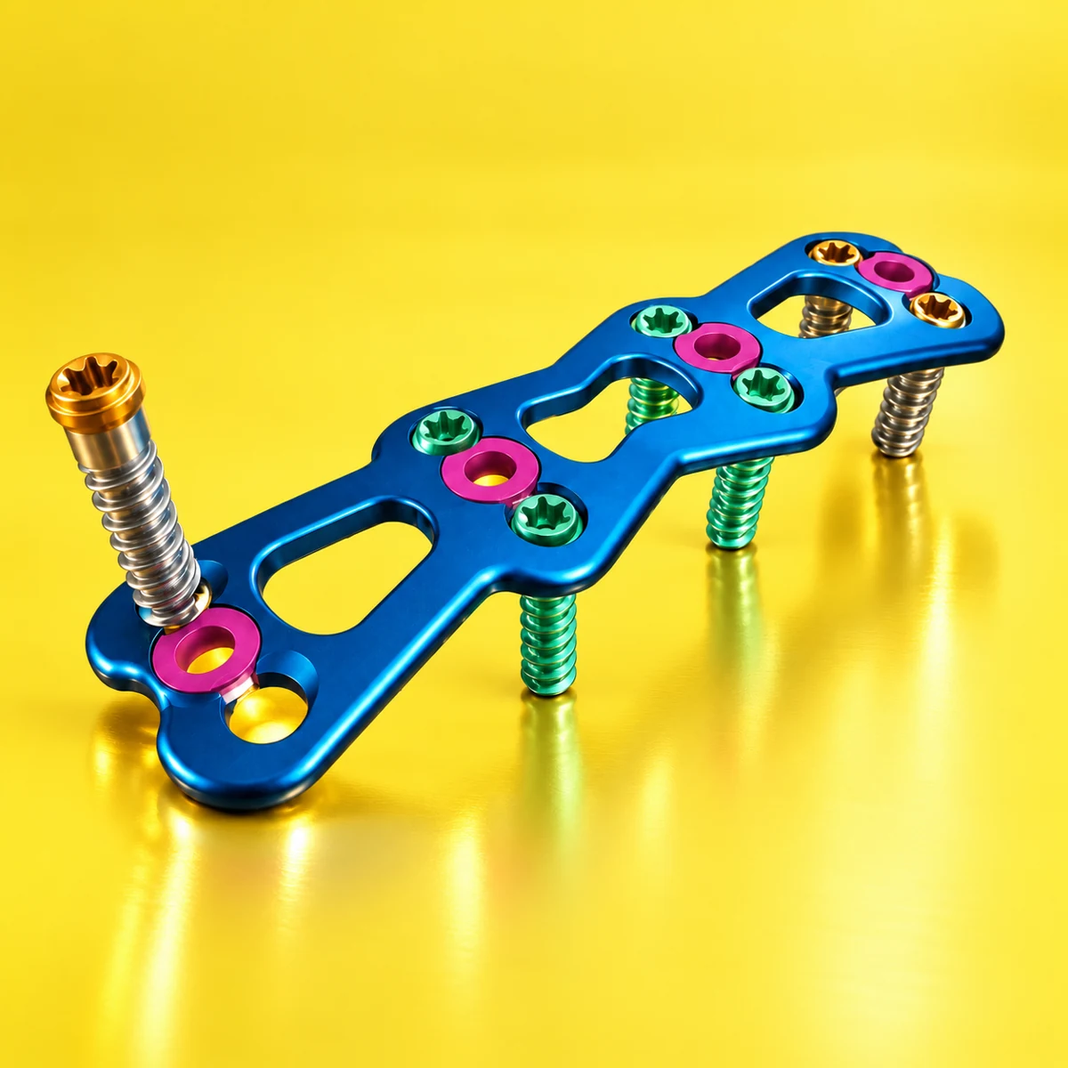 Bone plate and screws