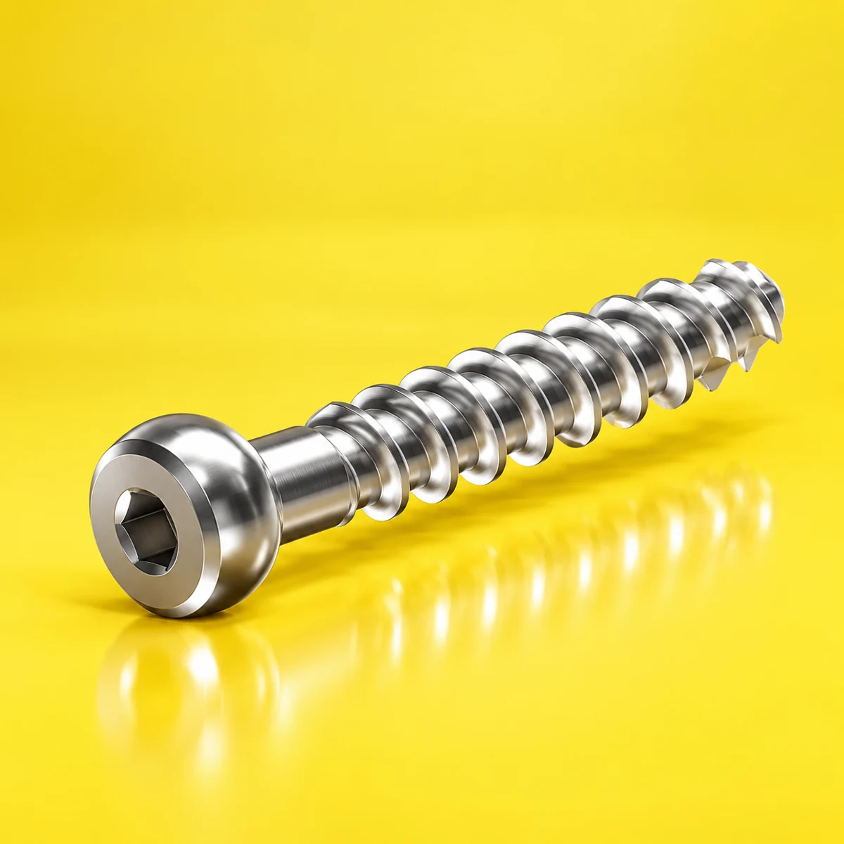 Bone screw detail