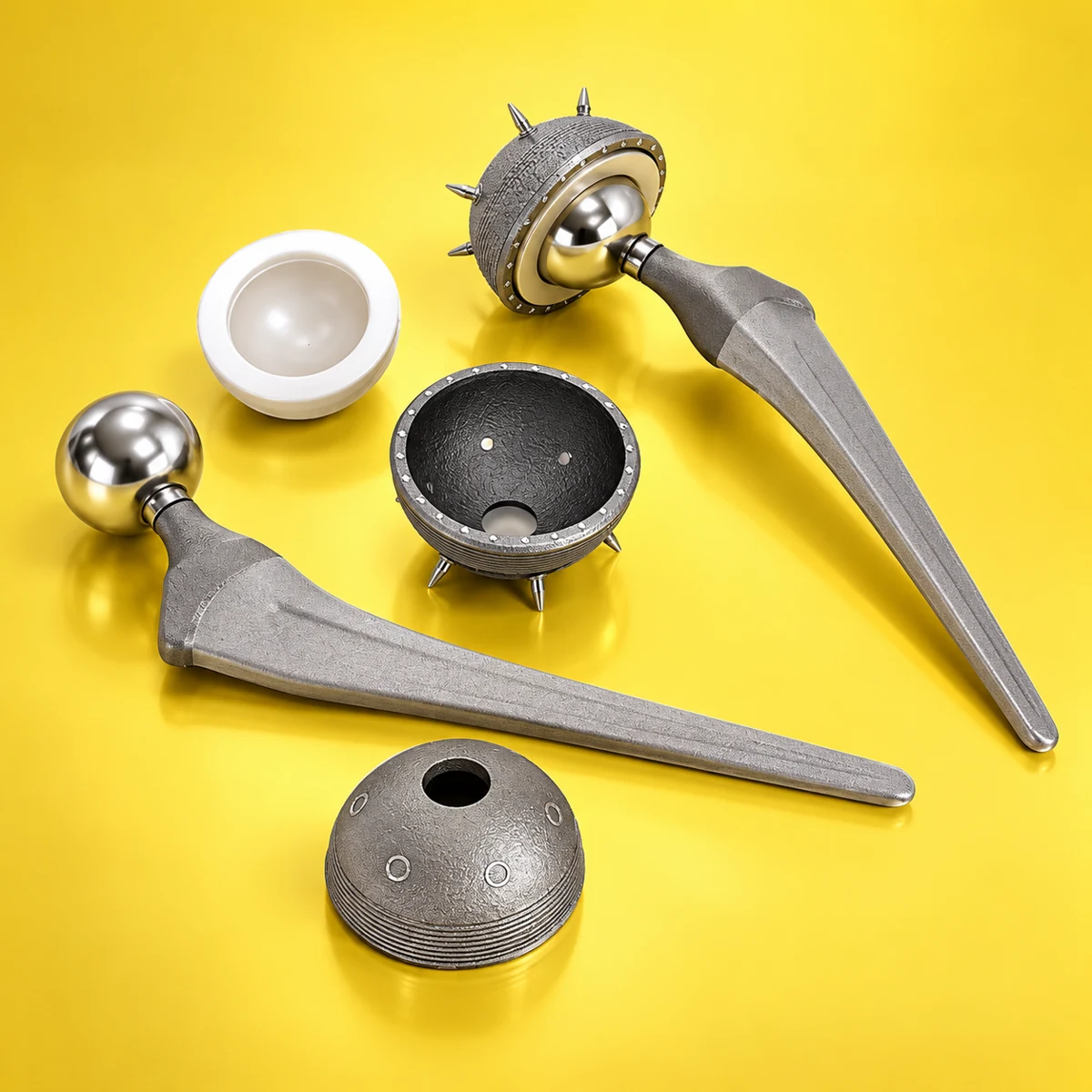 Joint replacement components