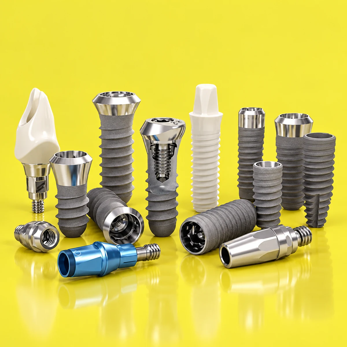 Spinal implant components