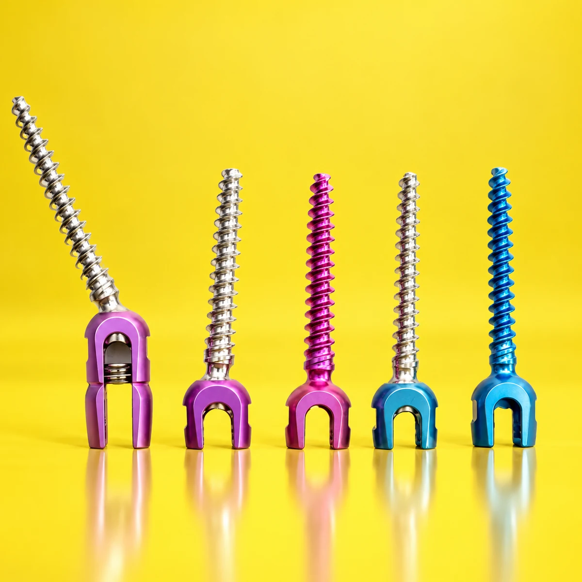 Spinal screw range